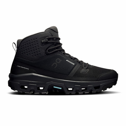 Men's Cloudrock Mid Waterproof - Black/Black | On United States