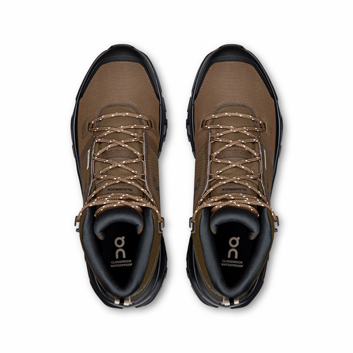 Men's Cloudrock Mid Waterproof - Earth/Black | On United States