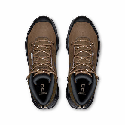 Men's Cloudrock Mid Waterproof - Earth/Black | On United States