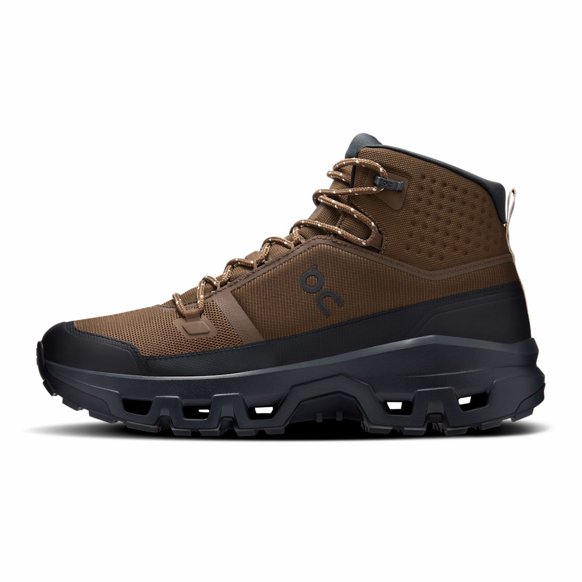Men's Cloudrock Mid Waterproof - Earth/Black | On United States