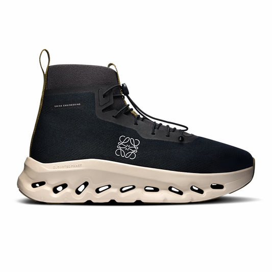 Men's Cloudtilt Hi LOEWE - Black/Oatmeal/Olive | On United States
