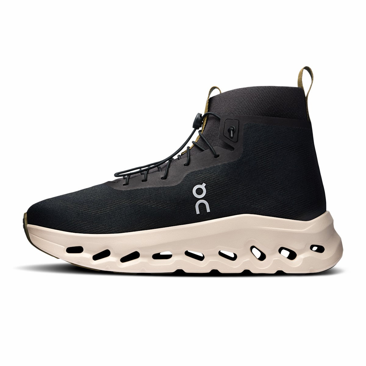 Men's Cloudtilt Hi LOEWE - Black/Oatmeal/Olive | On United States