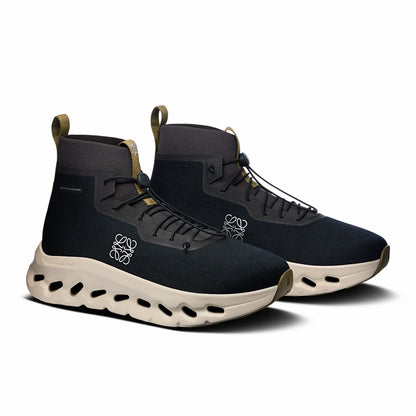 Men's Cloudtilt Hi LOEWE - Black/Oatmeal/Olive | On United States