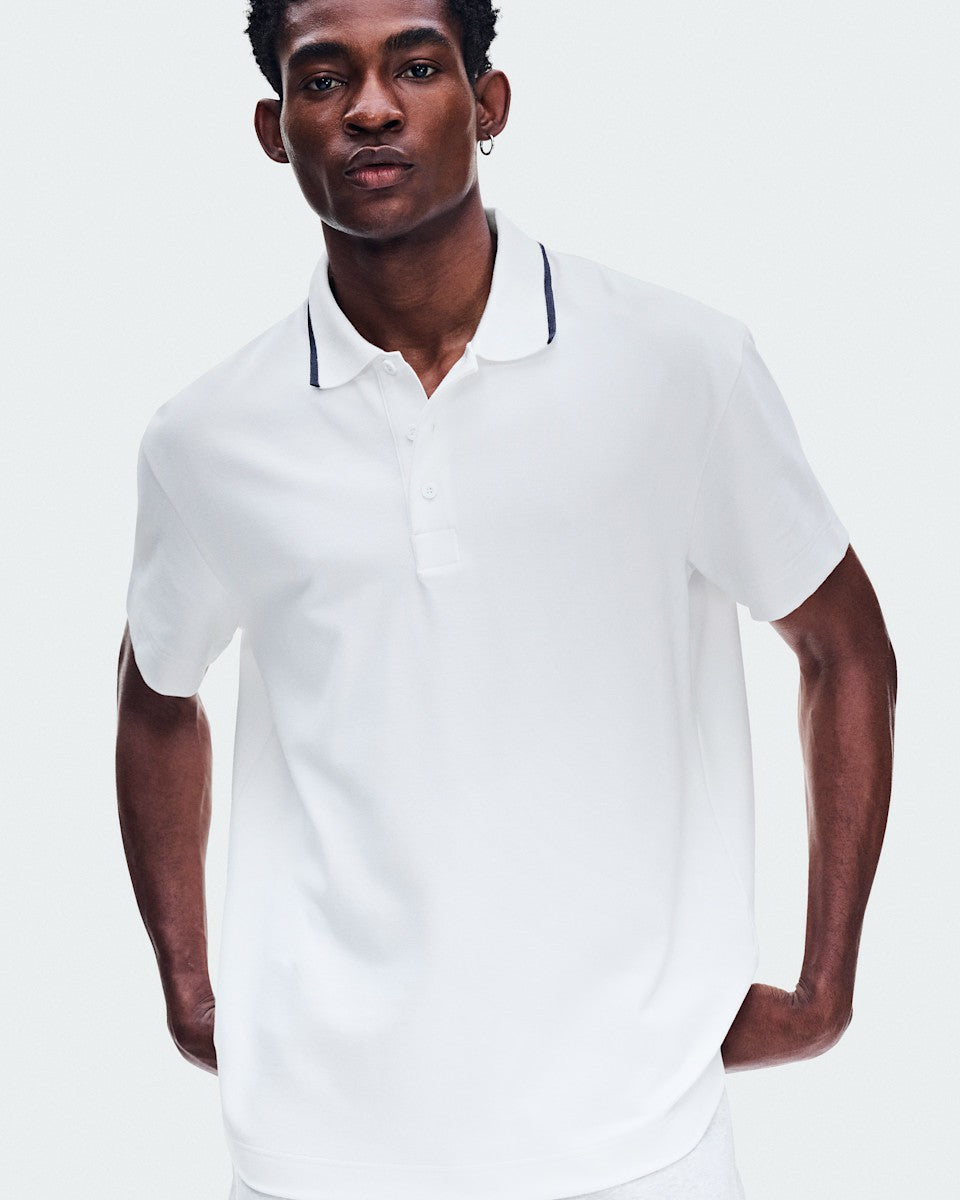Men's Courtside Polo - All White | On United States