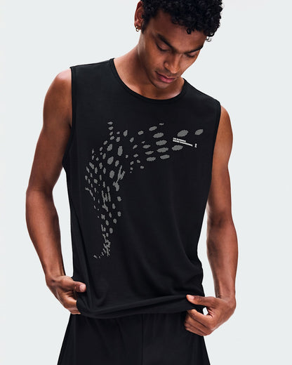 Men's On Run Tank - Black | On United States