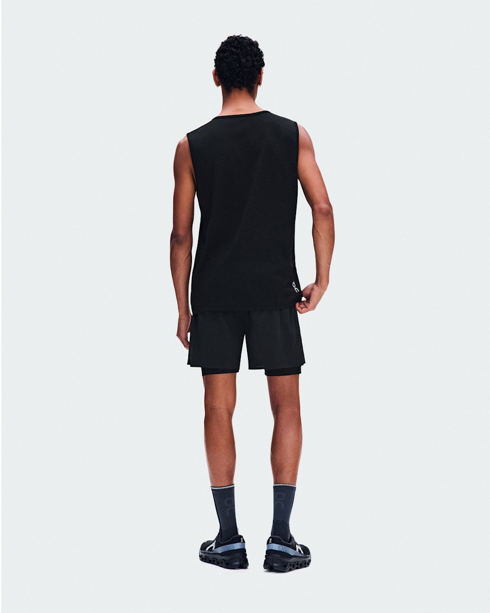 Men's On Run Tank - Black | On United States