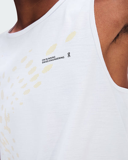 Men's On Run Tank - White | On United States