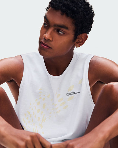 Men's On Run Tank - White | On United States