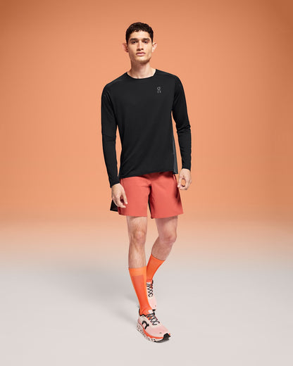 Men's Performance Long-T - Black/Eclipse | On United States