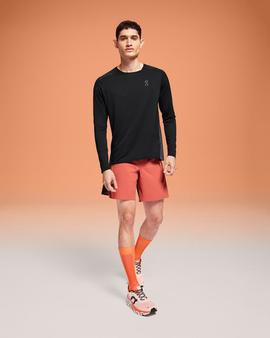 Men's Performance Long-T - Black/Eclipse | On United States