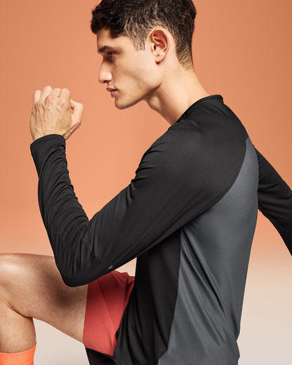 Men's Performance Long-T - Black/Eclipse | On United States