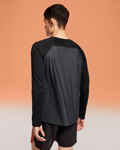 Men's Performance Long-T - Black/Eclipse | On United States