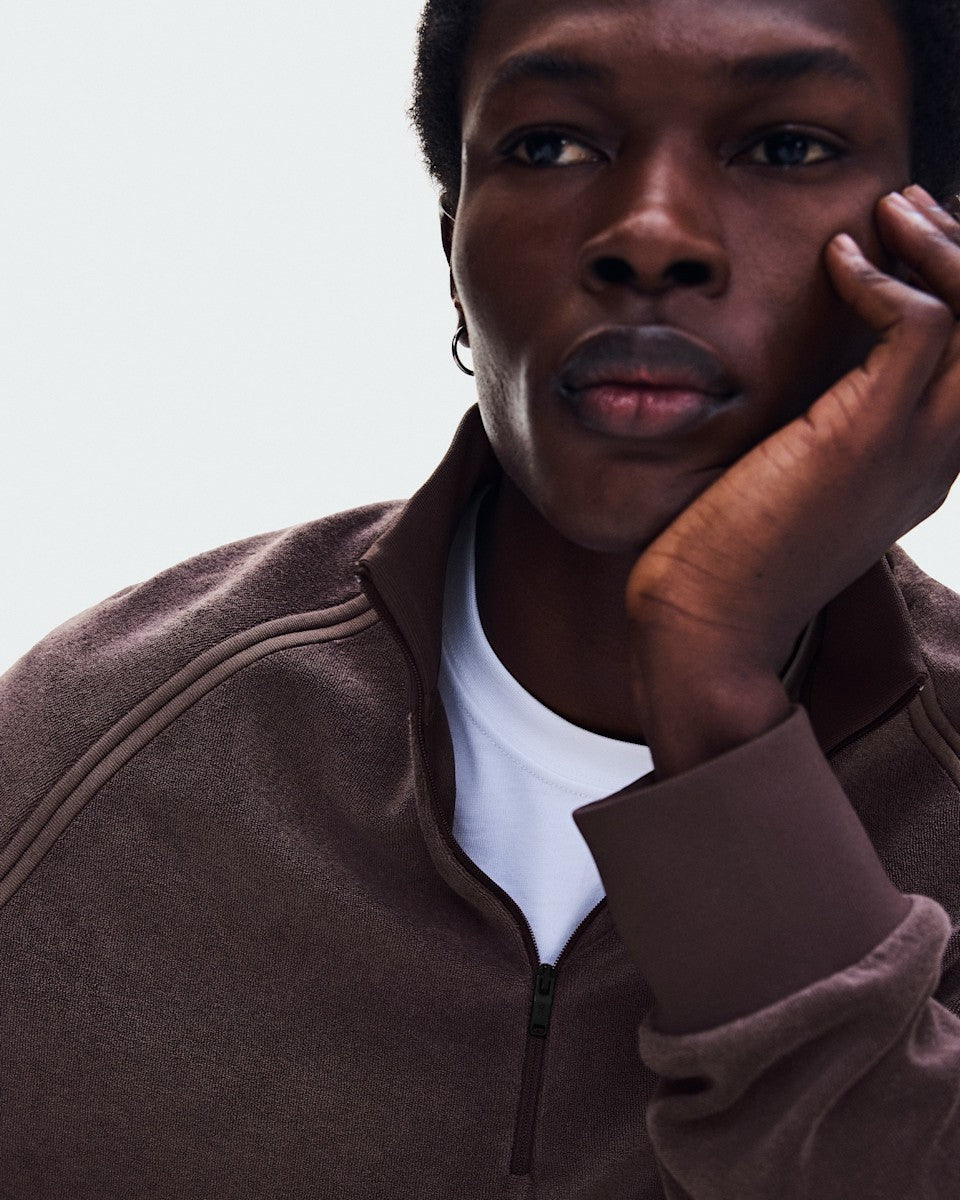Men's Courtside Pullover Terry - Mulberry | On United States