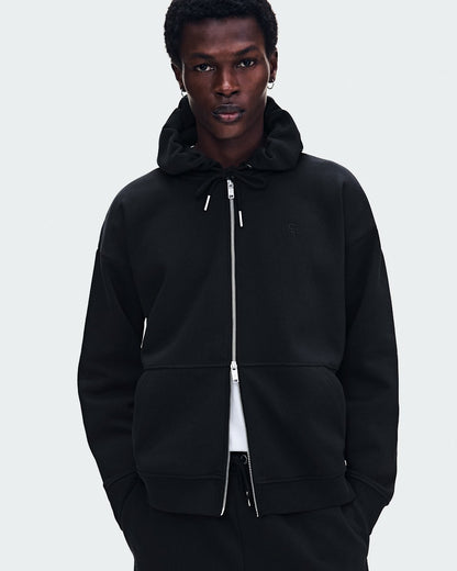 Men's Club Collective Full Zip Hoodie - Black | On United States