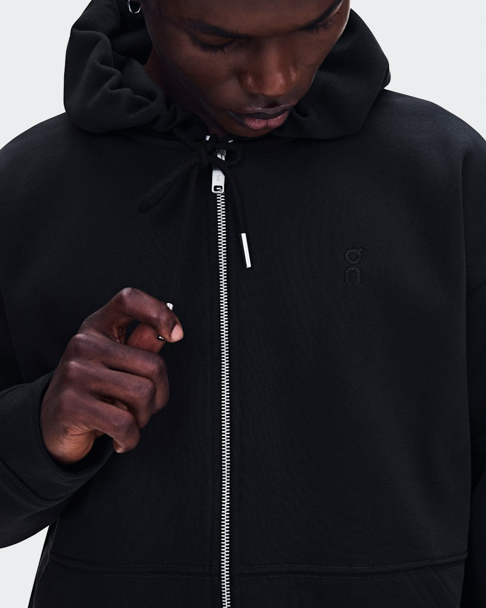 Men's Club Collective Full Zip Hoodie - Black | On United States