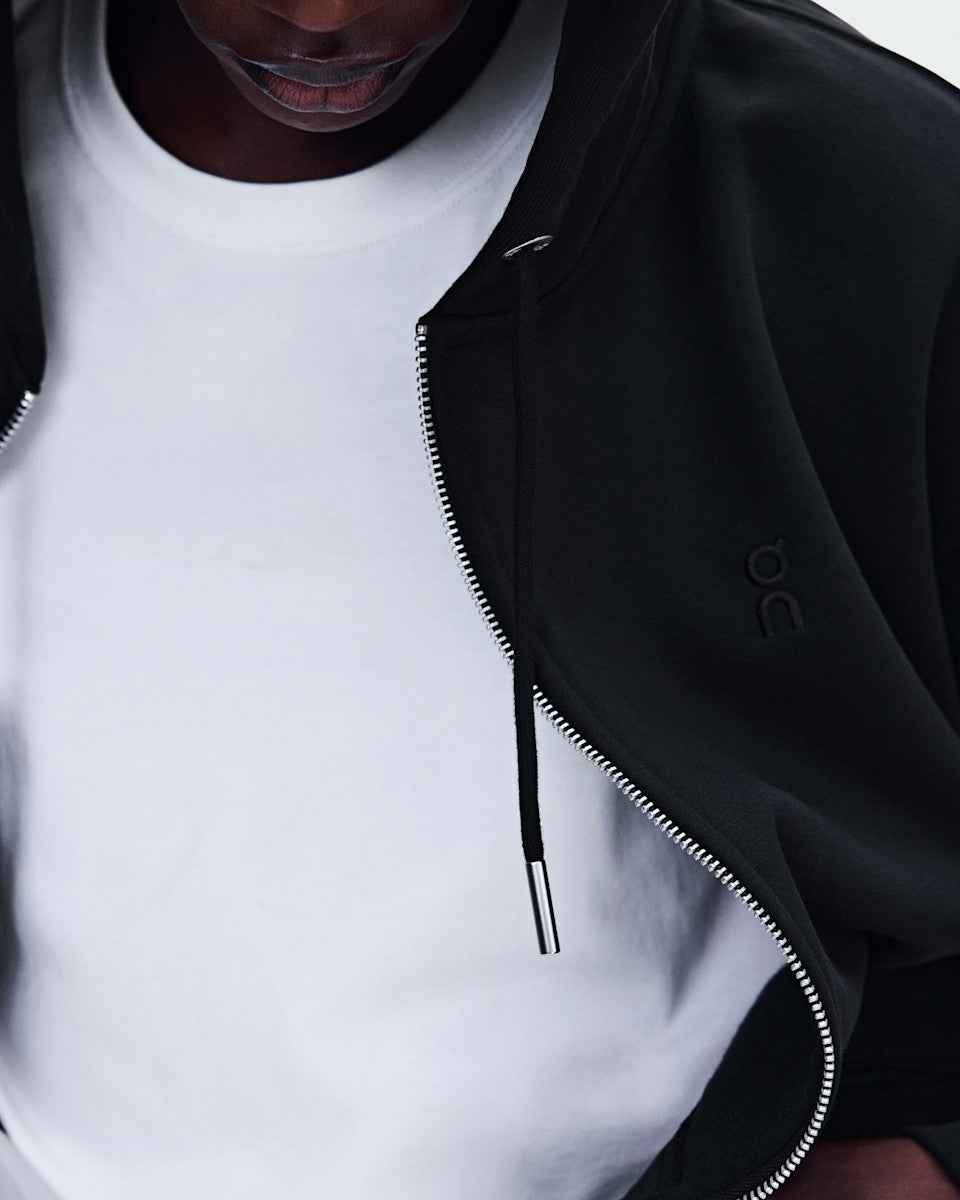 Men's Club Collective Full Zip Hoodie - Black | On United States