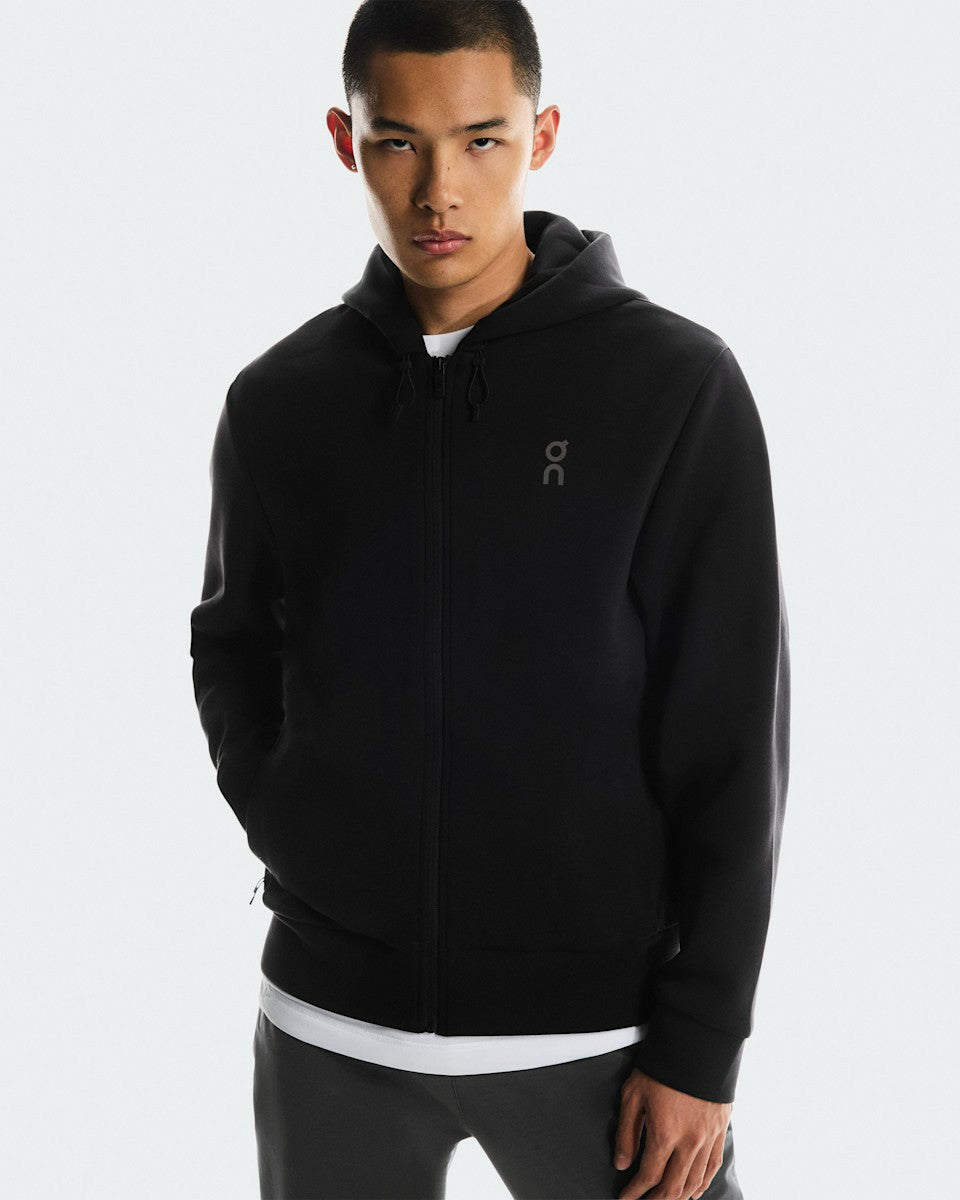 Men's Focus Tech Zip Hoodie - Black | On United States
