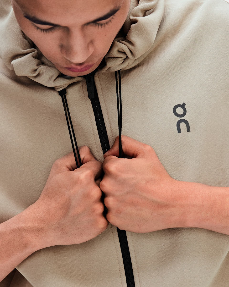 Men's Focus Tech Zip Hoodie - Desert | On United States