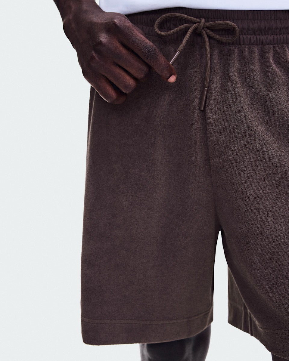 Men's Courtside Shorts Terry - Mulberry | On United States