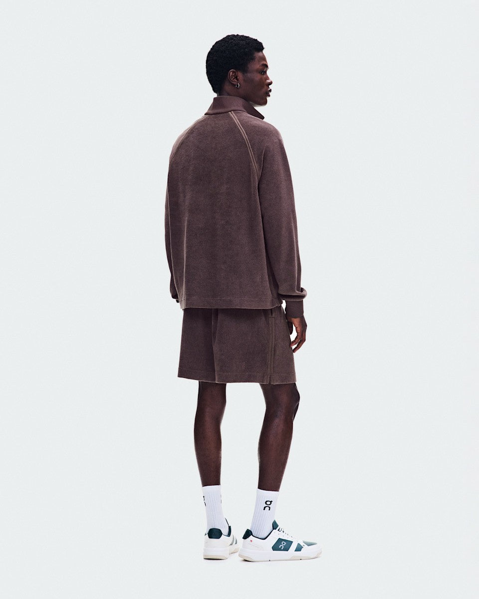 Men's Courtside Shorts Terry - Mulberry | On United States