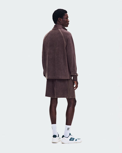 Men's Courtside Shorts Terry - Mulberry | On United States