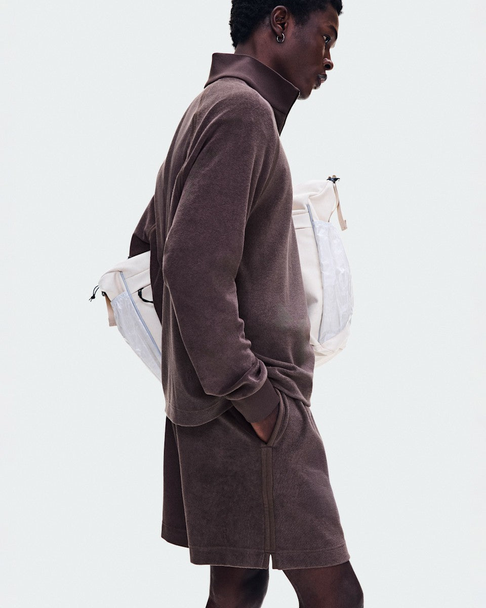 Men's Courtside Shorts Terry - Mulberry | On United States