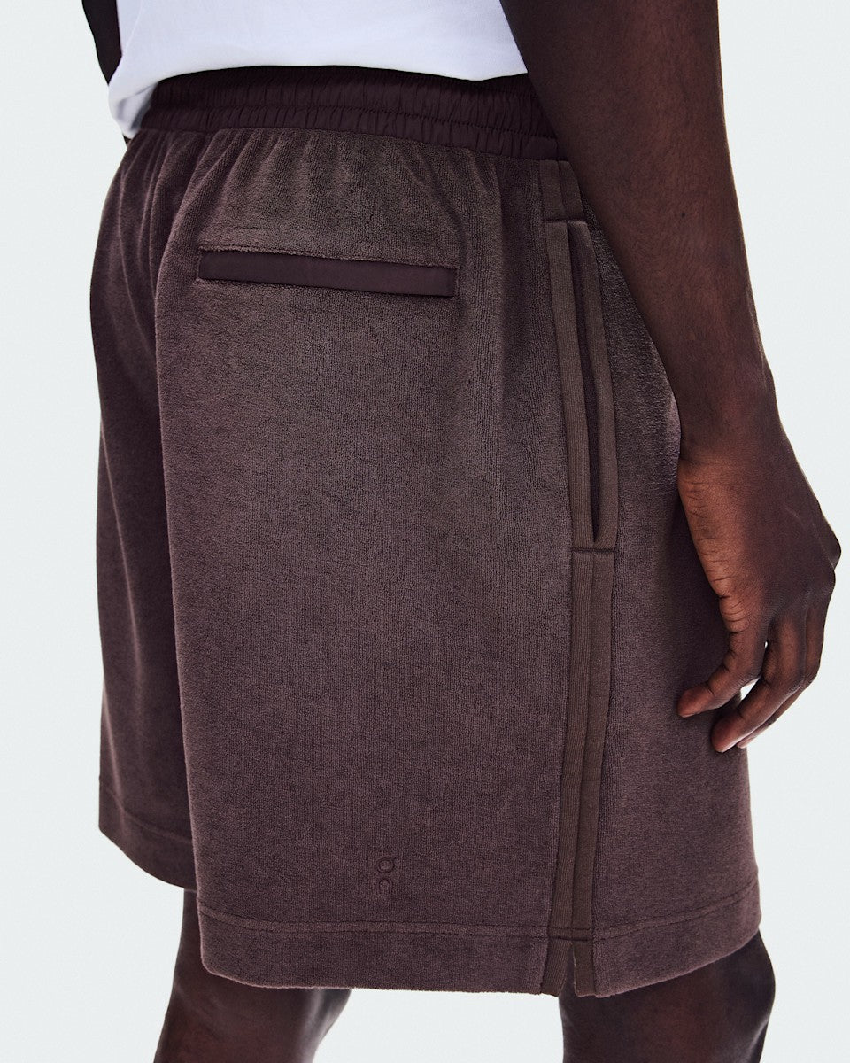 Men's Courtside Shorts Terry - Mulberry | On United States