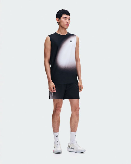 Men's 5" Court Shorts Swing - Black/Mulberry | On United States