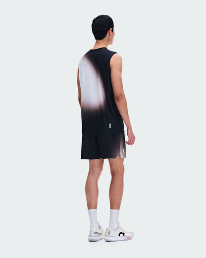 Men's 5" Court Shorts Swing - Black/Mulberry | On United States