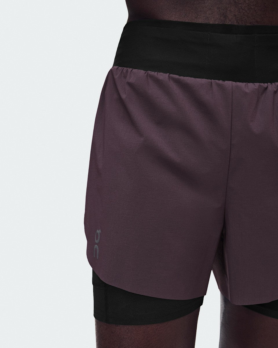 Men's Zero 2-in-1 Shorts - Urchin/Black | On United States
