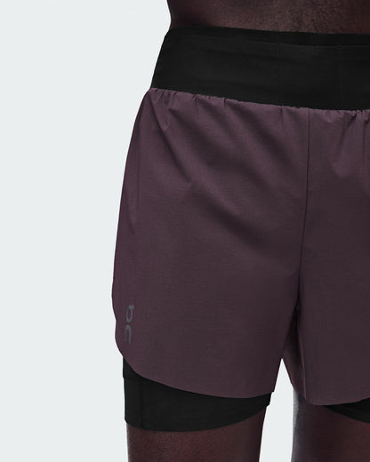 Men's Zero 2-in-1 Shorts - Urchin/Black | On United States