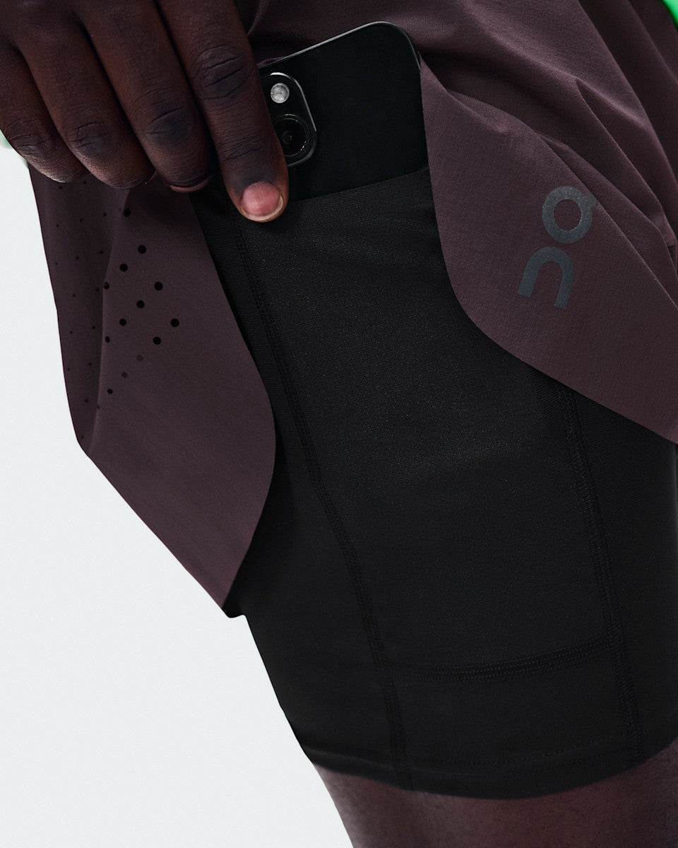 Men's Zero 2-in-1 Shorts - Urchin/Black | On United States