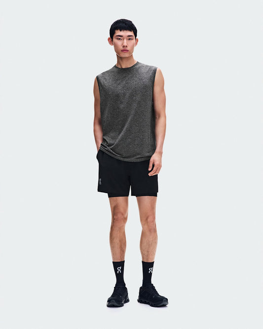 Men's Train 2-in-1 Shorts - Black | On United States