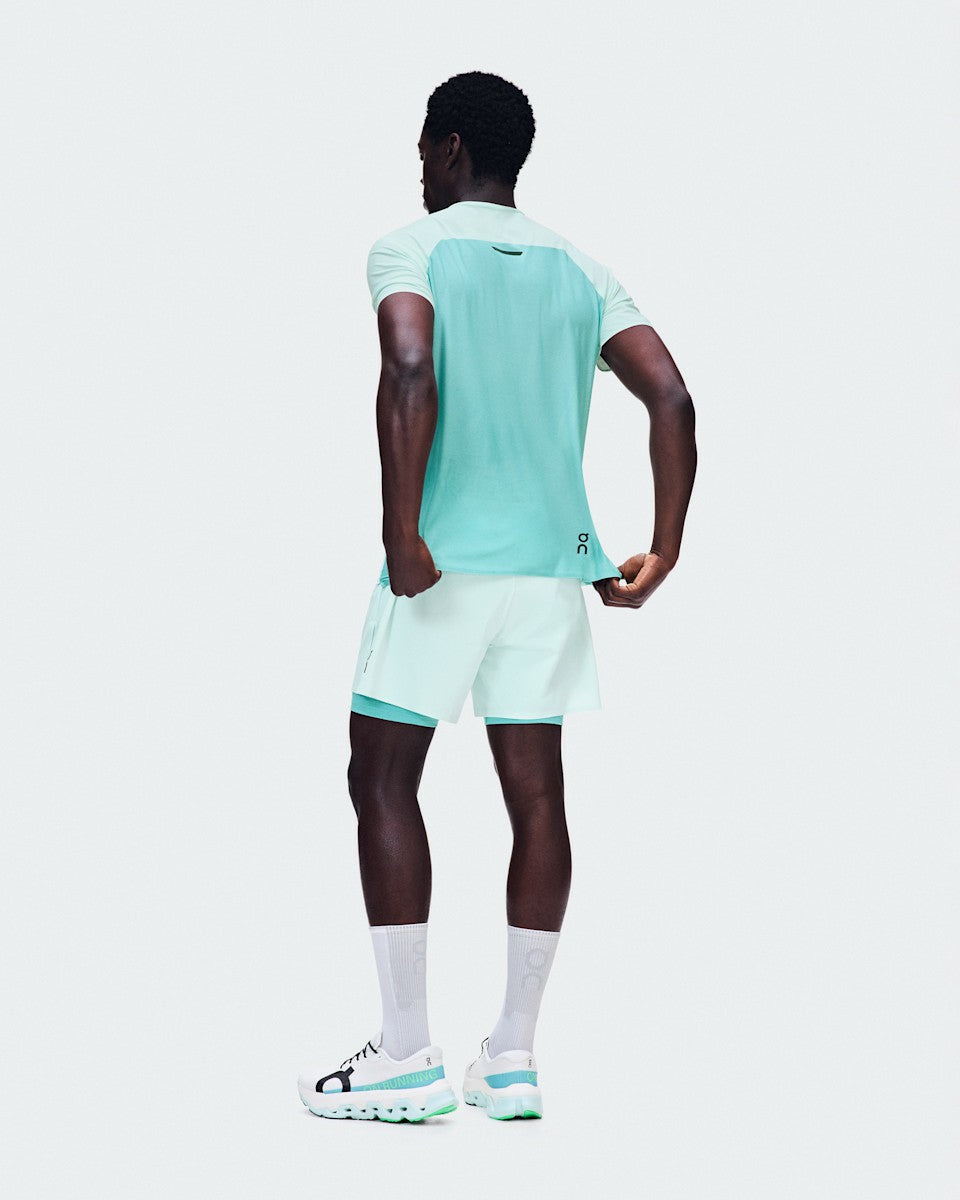 Men's 5" Performance 2/1 Shorts - Flurry/Aquamarine | On United States