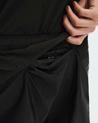 Men's Zero 2-in-1 Shorts PAF - Molasses/Black | On United States