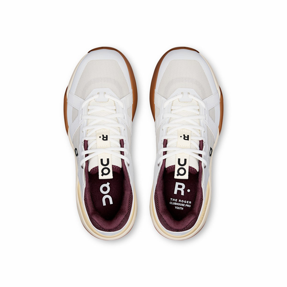 THE ROGER Clubhouse Pro Youth for Youth - White/Maroon | On United States