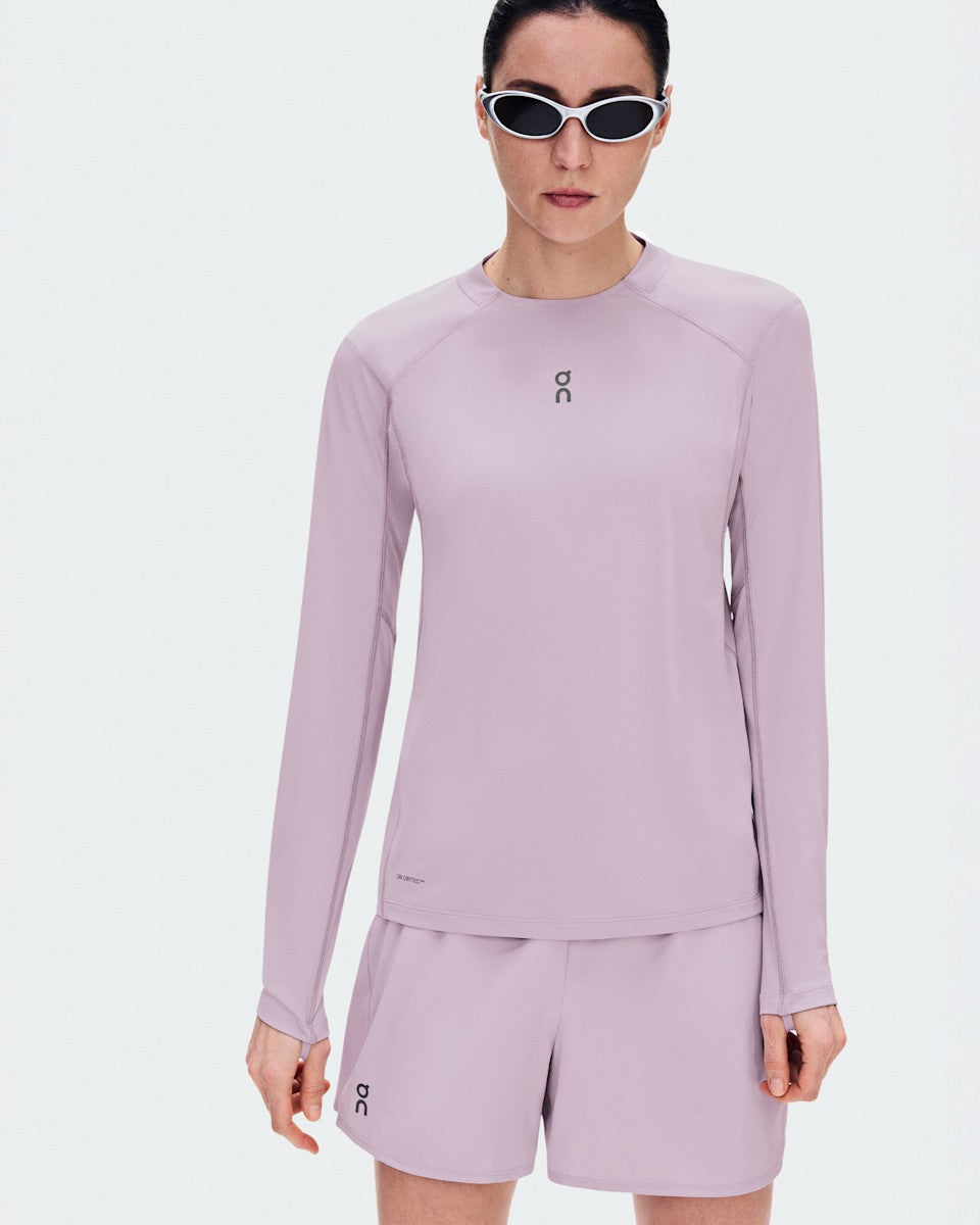 Women's Trail Long-T Solar - Foxglove | On United States