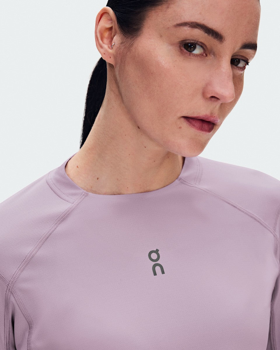 Women's Trail Long-T Solar - Foxglove | On United States