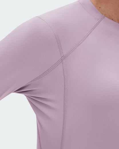 Women's Trail Long-T Solar - Foxglove | On United States
