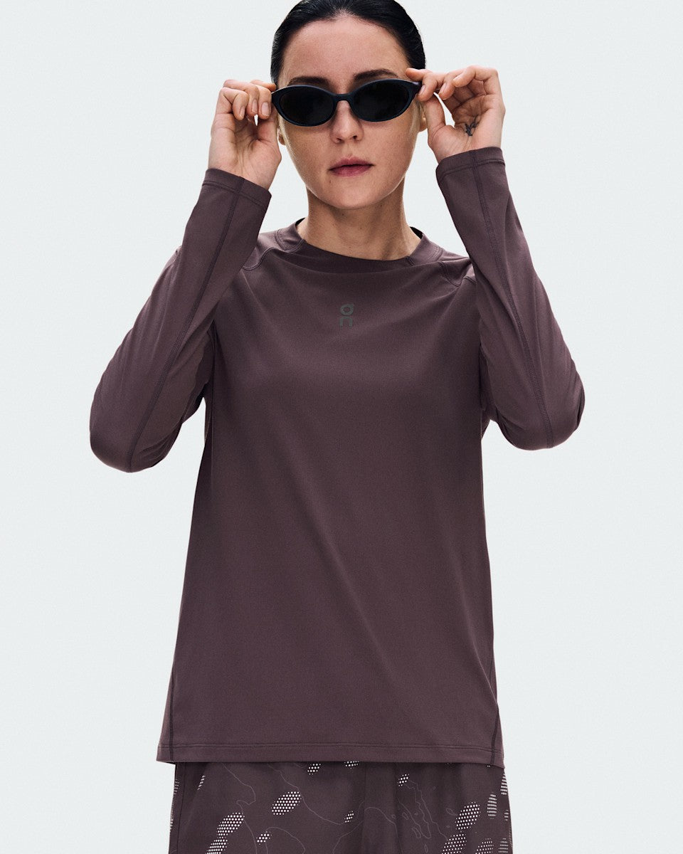 Women's Trail Long-T Solar - Mulberry | On United States